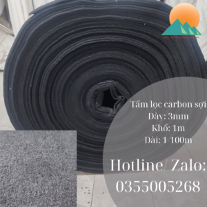 Tấm Lọc Carbon Sợi Dày 3mm Khổ 1m(2)