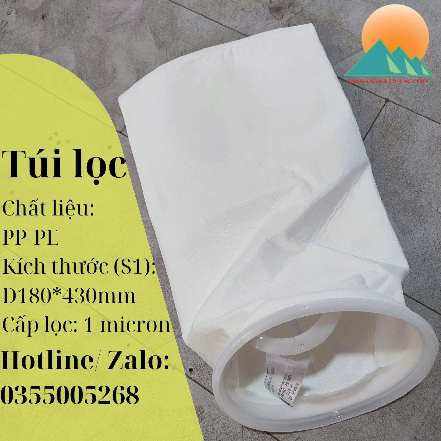 Túi lọc 1 micron size 1