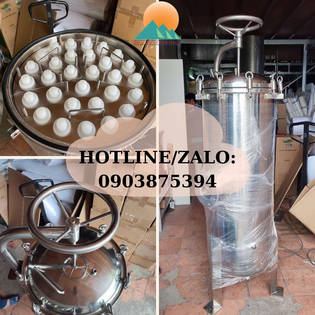 Bình Lọc 40 Inch 30 Lõi inox