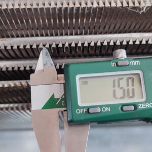 Lưới tách rác khe 1,5mm khổ 1m