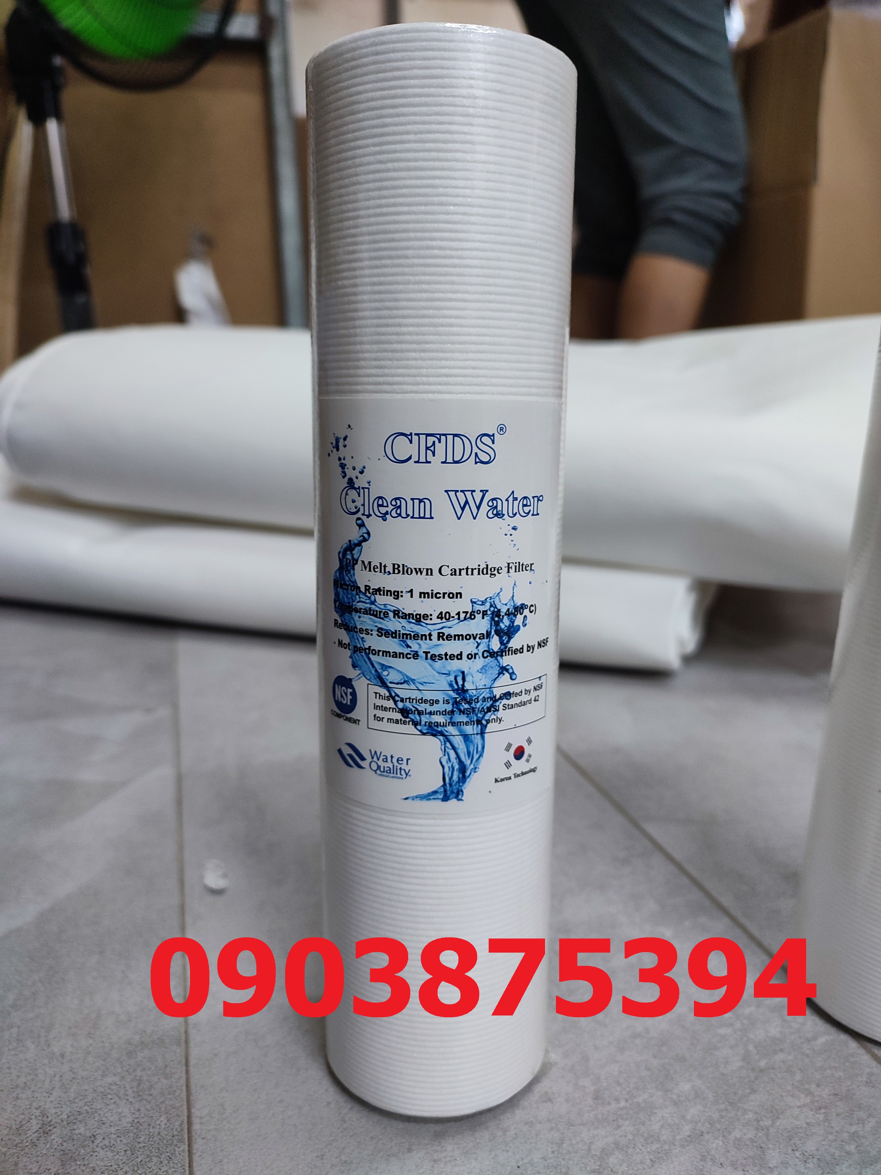 LÕI LỌC NÉN VẰN 10INCH 1MICRON