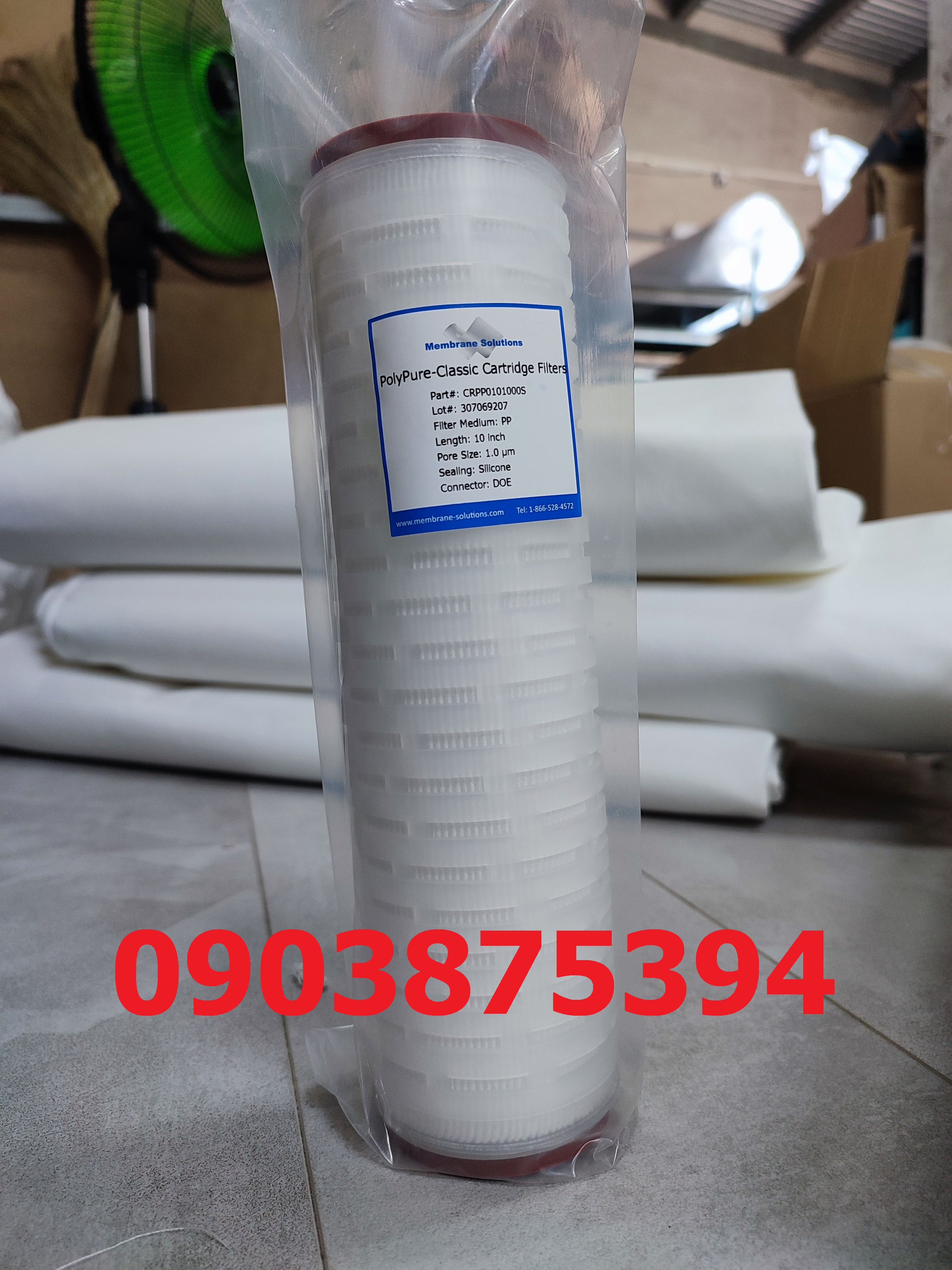 LÕI GIẤY XẾP 1MICRON DƯỢC PHẨM