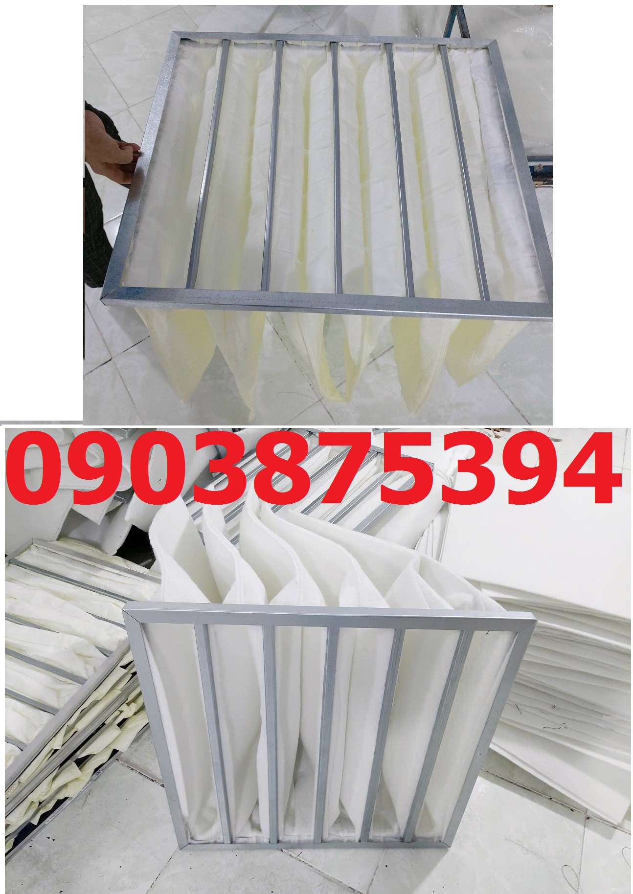 KHUNG LỌC 6 TÚI F8 