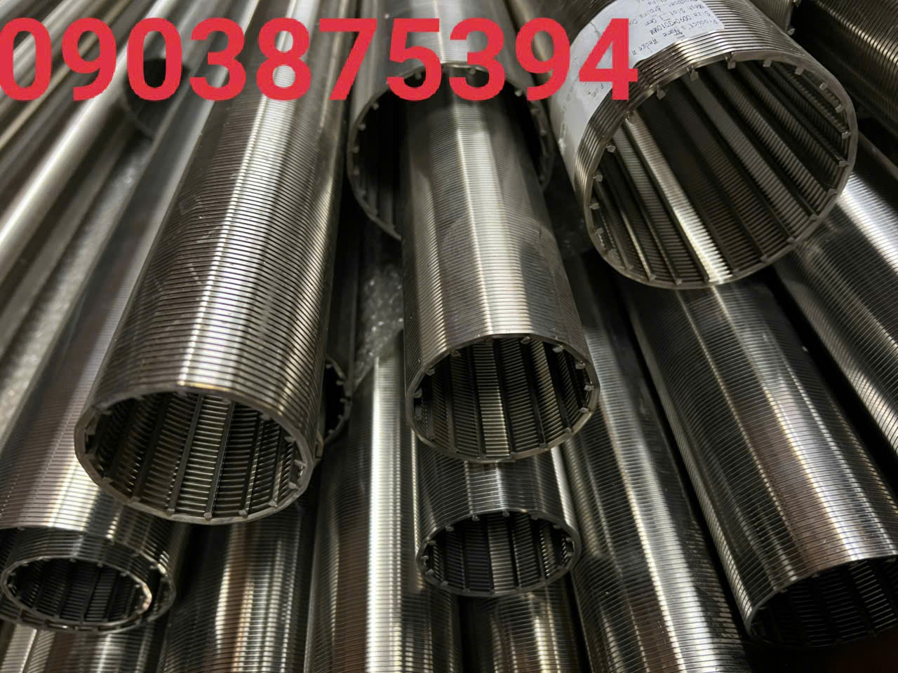 ỐNG LỌC KHE INOX LỌC CẶN