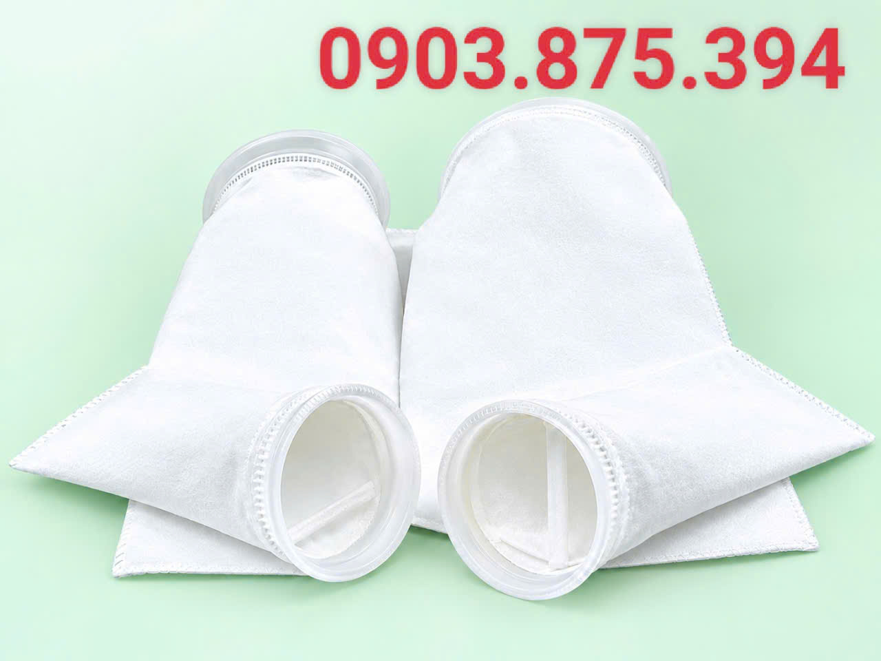 TÚI LỌC POLYPROPYLENE 200 MICRON SIZE 4 MIỆNG NHỰA