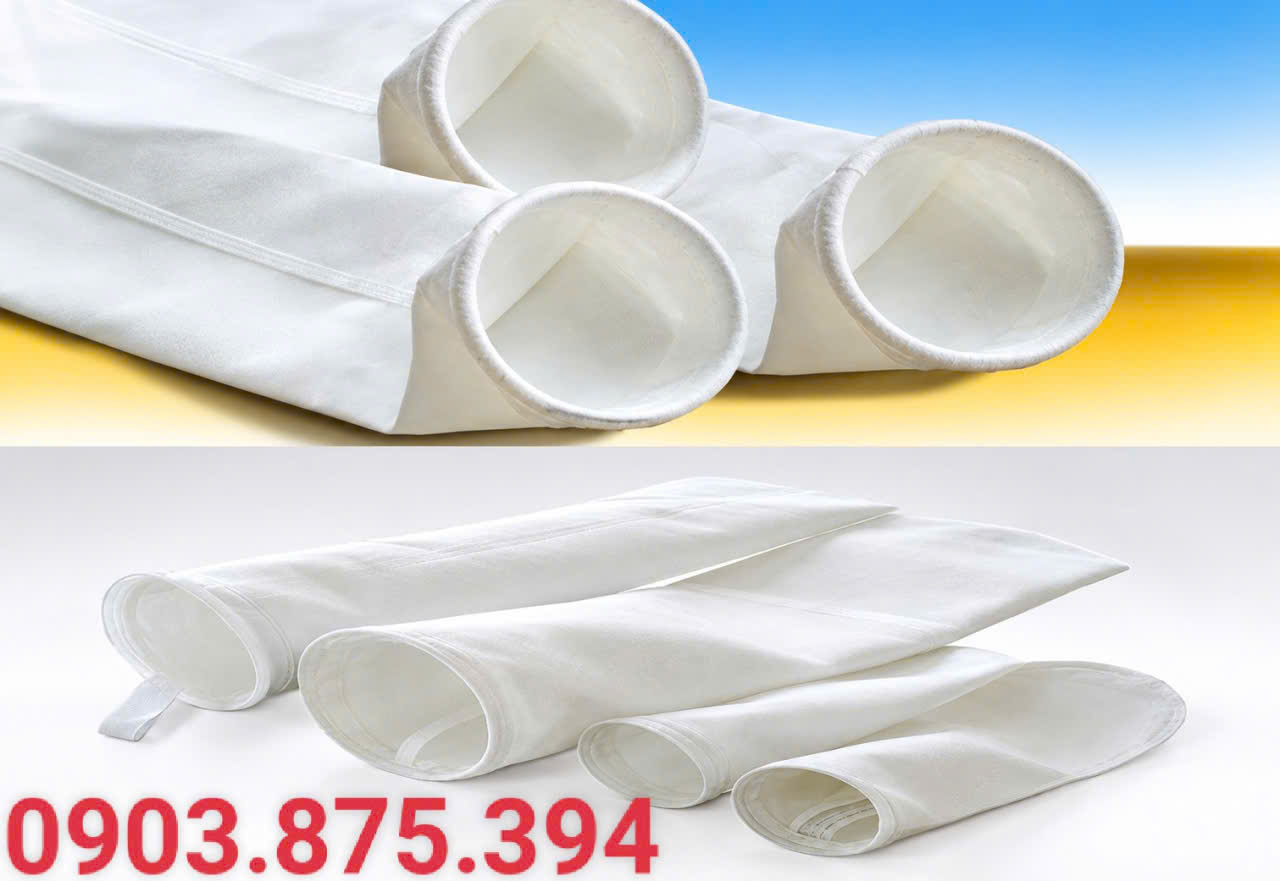 TÚI LỌC POLYESTER 1 MICRON SIZE 2 MIỆNG VÒNG INOX